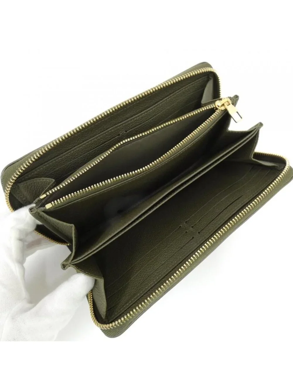 Louis Vuitton Monogram Empreinte Zippy Wallet